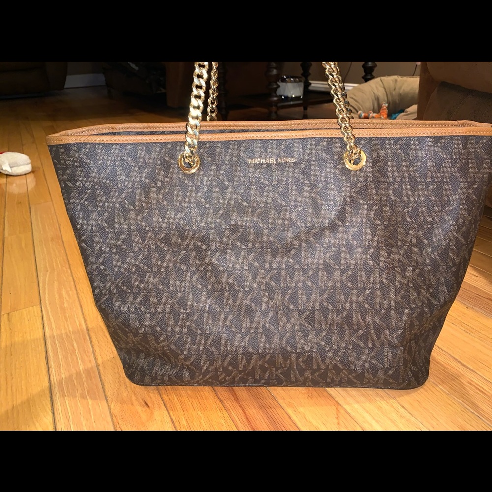 Large Authentic Michael Kors Tote Bag